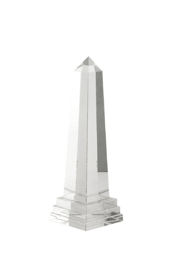 Crystal Glass Obelisk - M | Eichholtz Cantabria | Eichholtz Miami
