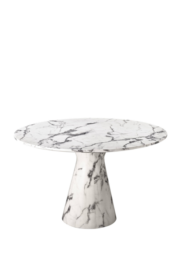 White Marble Dining Table | Eichholtz Turner | Eichholtz Miami