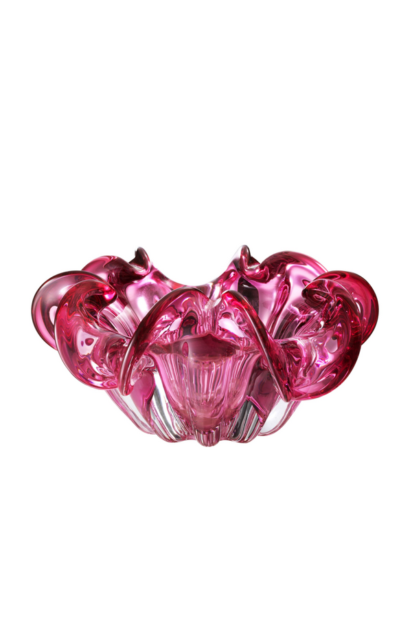 Pink Glass Bowl | Eichholtz Triada | Eichholtz Miami