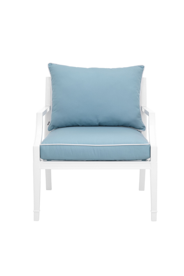 White Outdoor Sunbrella Chair | Eichholtz Bella Vista | Eichholtzmiami.com