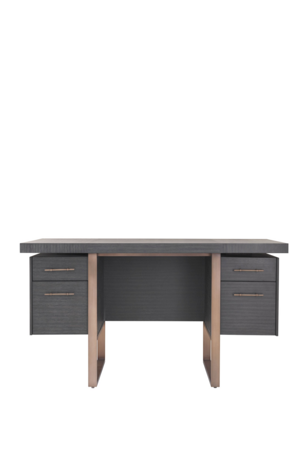 Charcoal Oak Desk | Eichholtz Canova | Eichholtz Miami