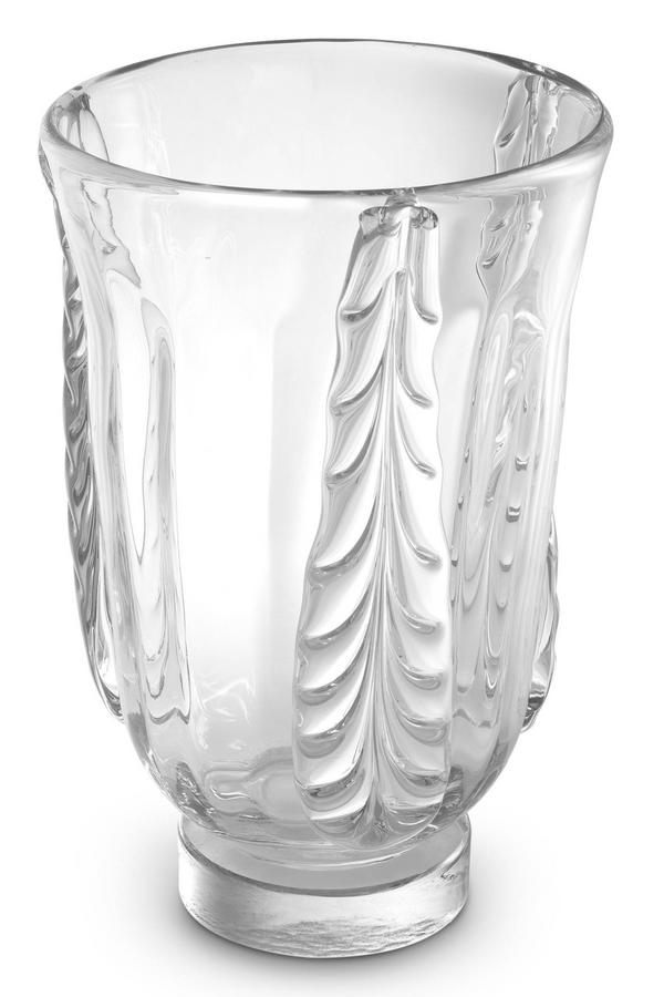 Clear Handblown Glass Vase | Eichholtz Sergio S | Eichholtz Miami