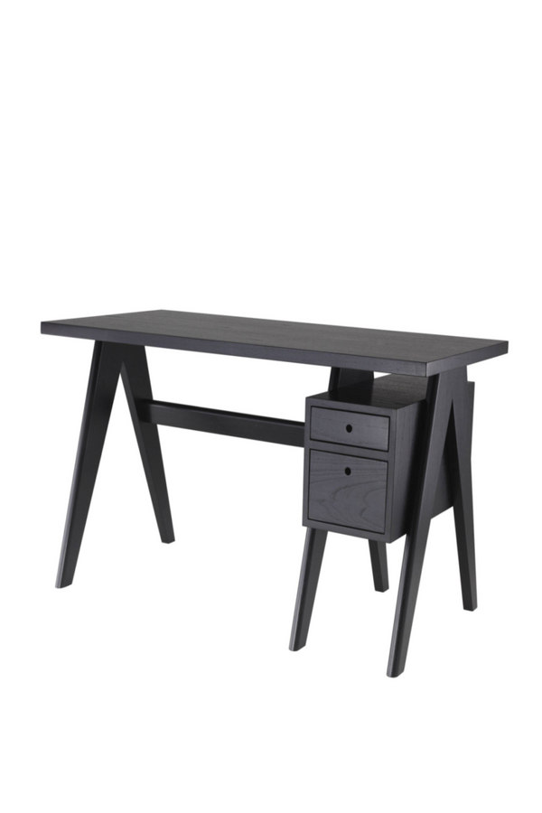 Black Wooden X-Leg Desk | Eichholtz Jullien | Eichholtz Miami