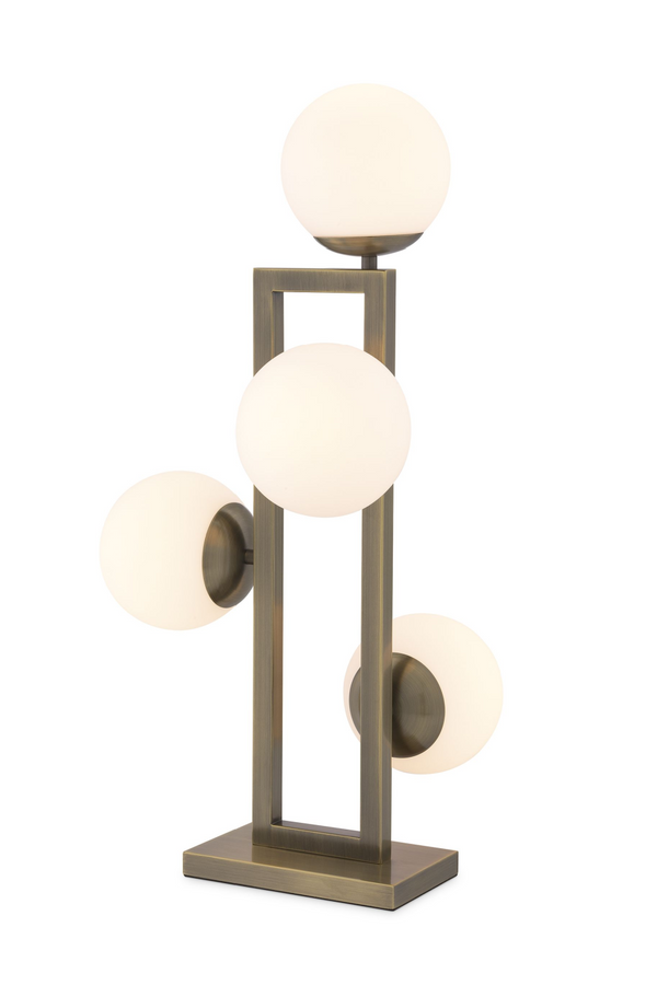 Brass Glass Globe Table Lamp | Eichholtz Pascal | Eichholtzmiami.com