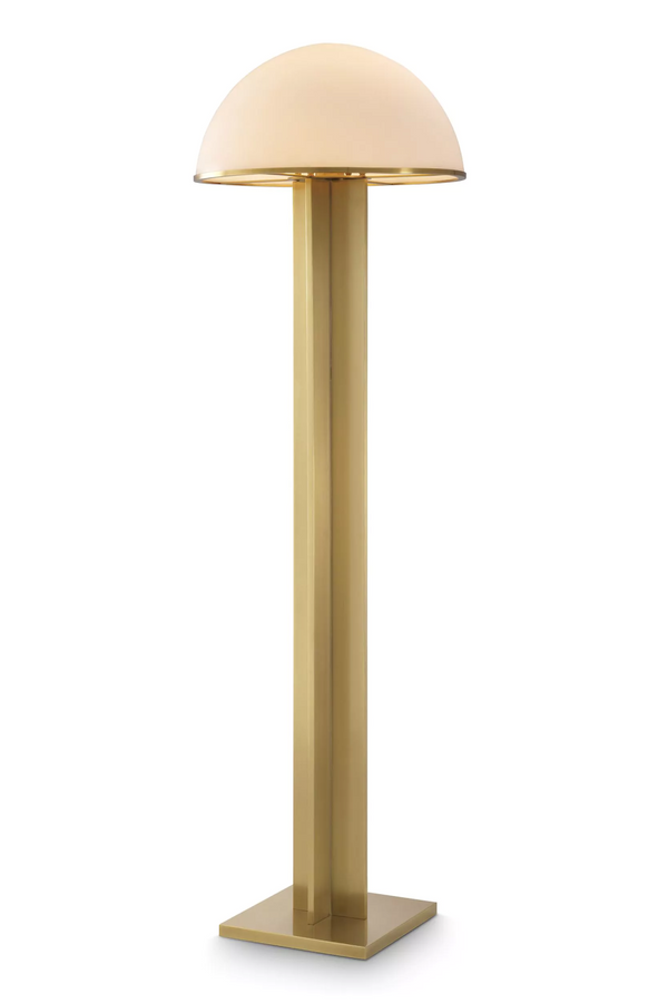 Antique Brass Stemmed Floor Lamp | Eichholtz Berkley | Eichholtzmiami.com