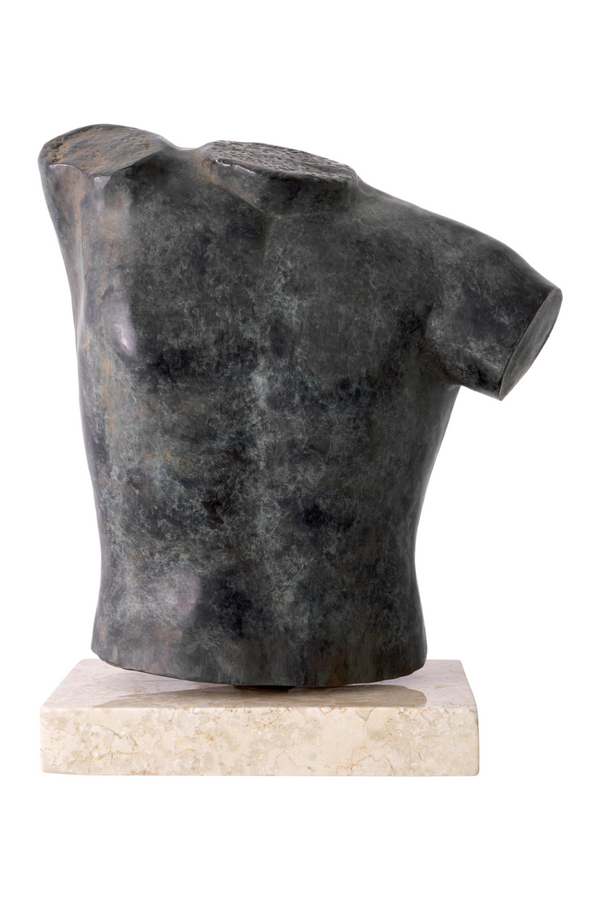 Antique Bronze Torso Sculpture | Eichholtz Agathos | Eichholtzmiami.com