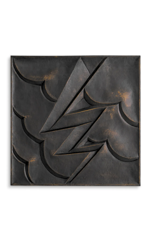 Bronze Carved Wall Object | Eichholtz Okko | Eichholtzmiami.com