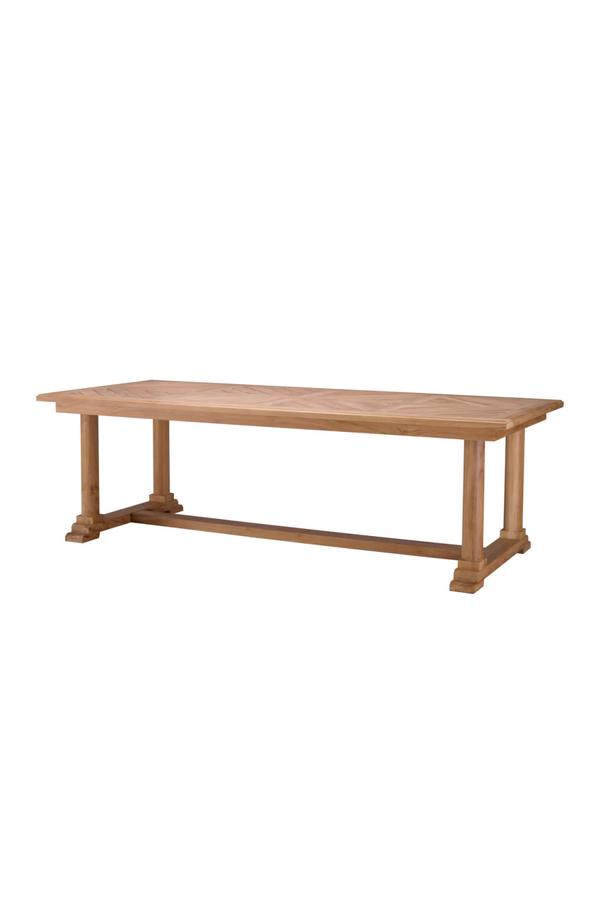 Wooden Outdoor Dining Table | Eichholtz Bell Rive | Eichholtzmiami.com