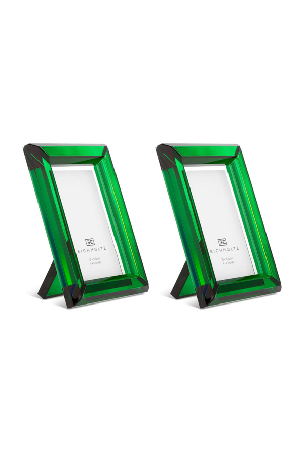 Green Glass Picture Frames (2) | Eichholtz Theory | Eichholtzmiami.com