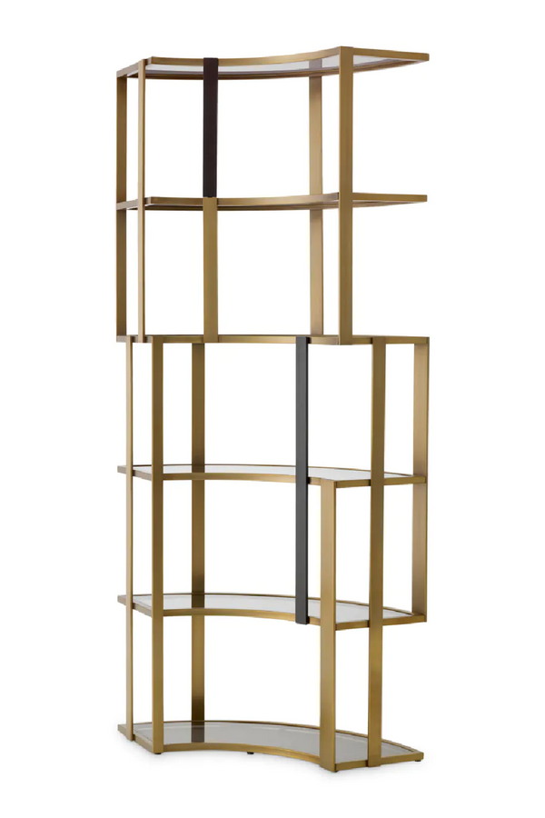 Modern Corner Shelf Cabinet | Eichholtz Clio | Eichholtzmiami.com