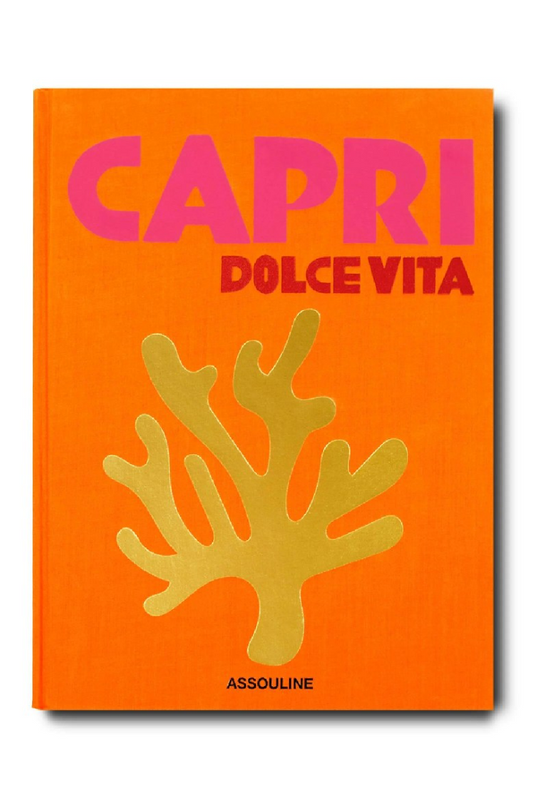 Travel Linen Hardcover Book | Assouline Capri Dolce Vita | Eichholtzmiami.com