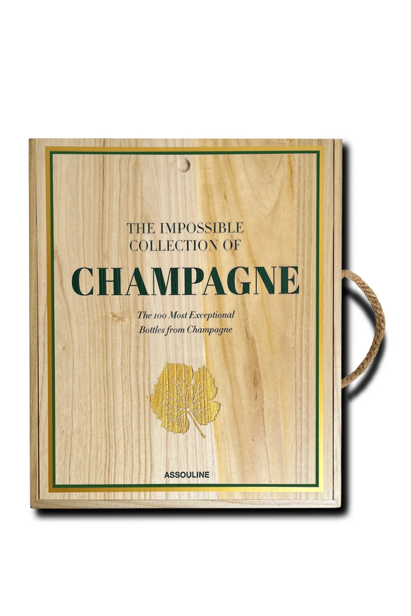 Exceptional Champagnes Coffee Table Book | Assouline The Impossible Collection of Champagne by Enrico Bernardo | Eichholtzmiami.com