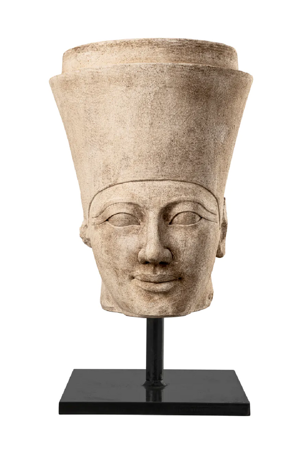 Carved Sandstone Statue | Met x Eichholtz Bust of Hatshepsut | Eichholtzmiami.com