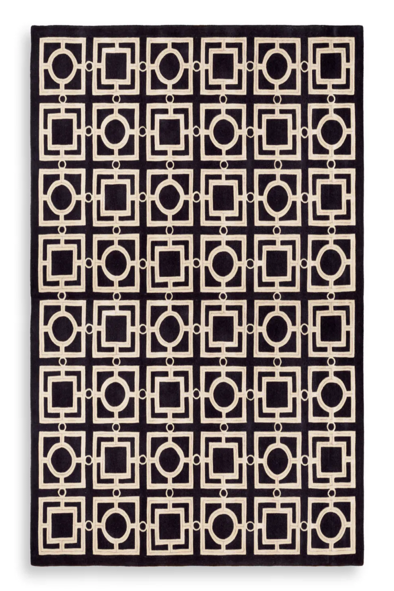 Black Rug 7' x 10' | Eichholtz Evans | Eichholtz Miami