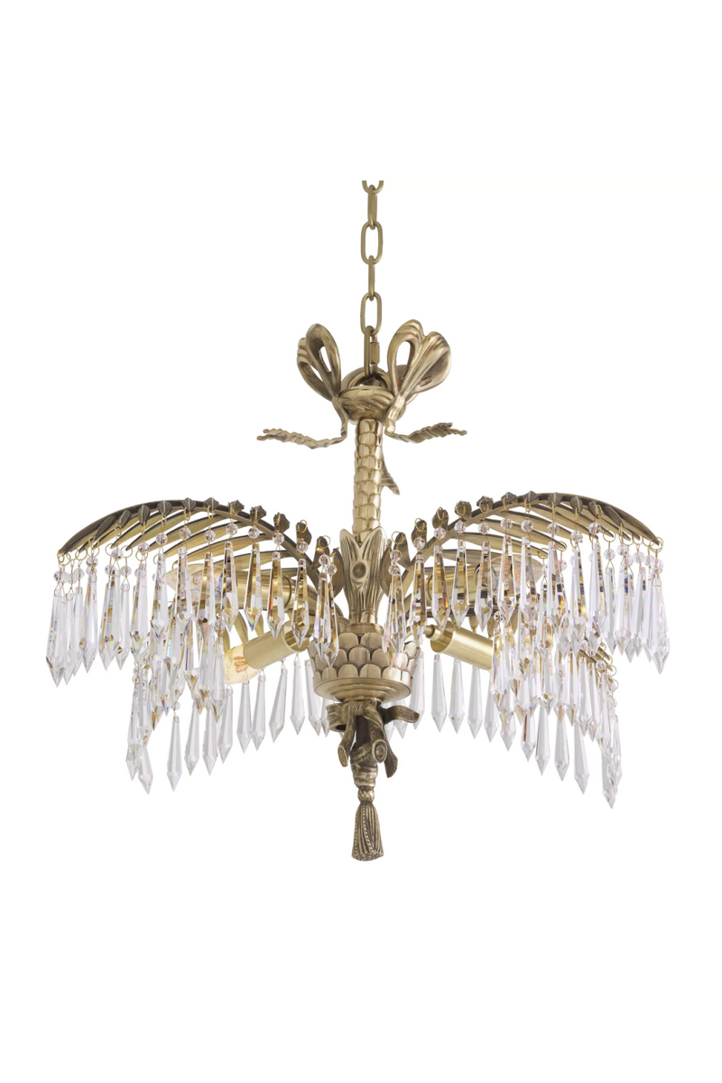 Golden Art Deco Chandelier | Eichholtz Hildebrandt | Eichholtzmiami.com