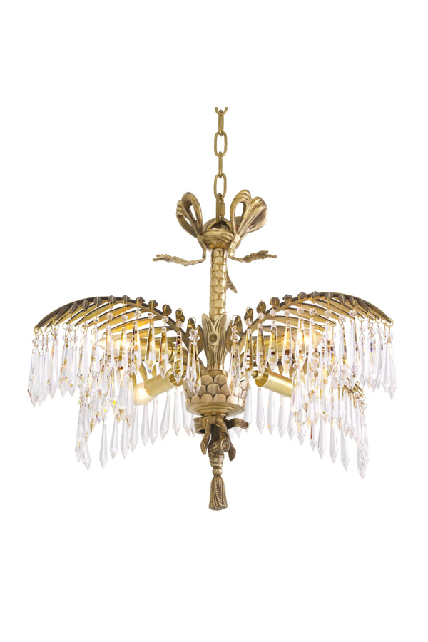 Golden Art Deco Chandelier | Eichholtz Hildebrandt | Eichholtzmiami.com