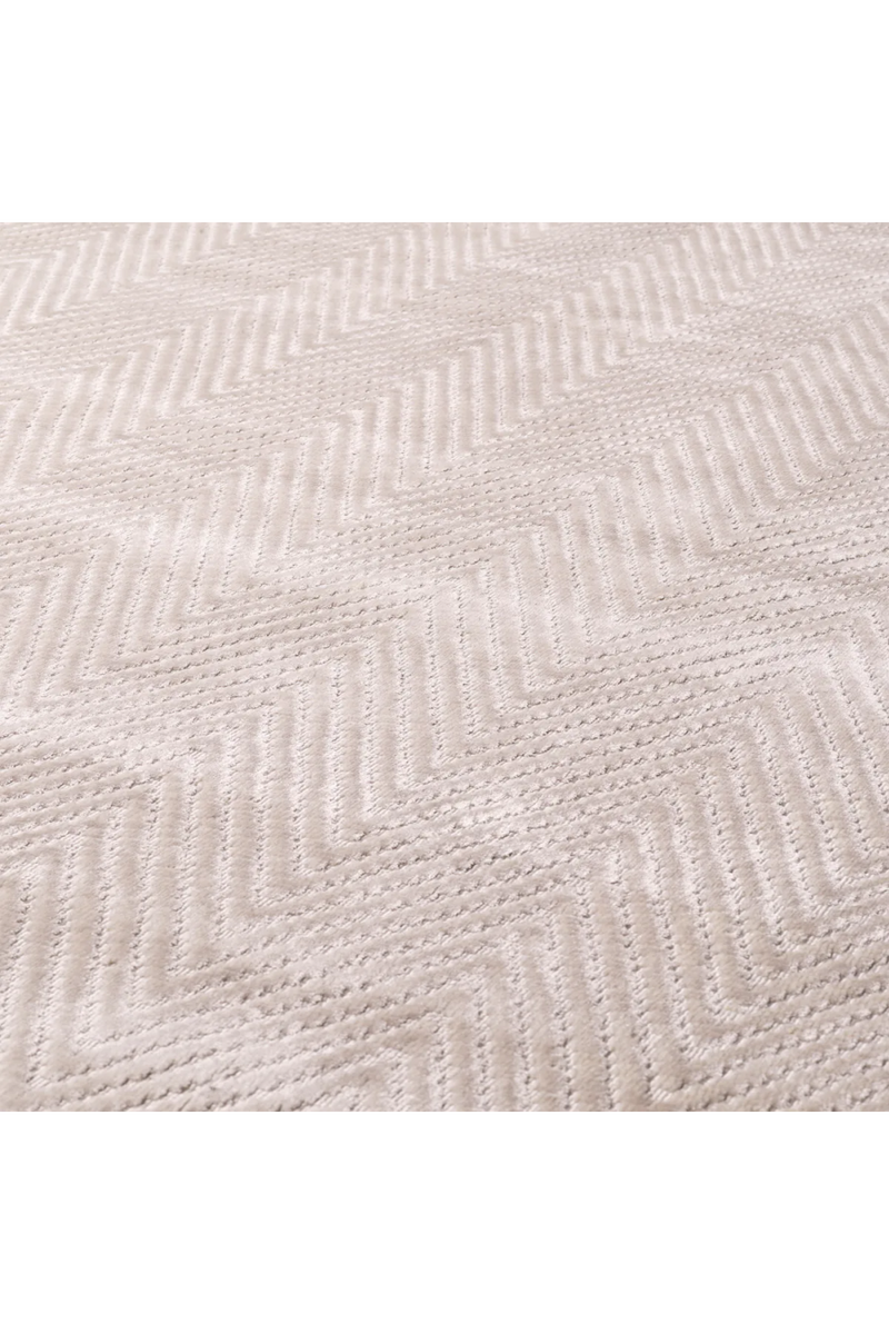 Off-White Carpet 6' x 8' | Eichholtz Herringbone | Eichholtzmiami.com