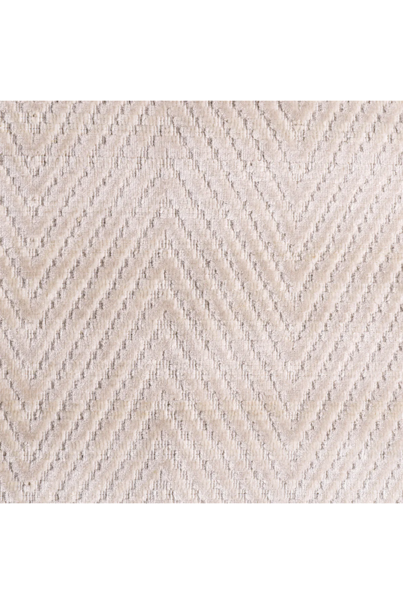 Off-White Carpet 6' x 8' | Eichholtz Herringbone | Eichholtzmiami.com