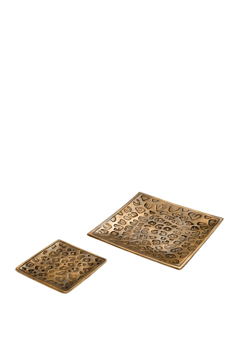 Brass Panther Tray Set | Eichholtz Jaguar | Eichholtzmiami.com