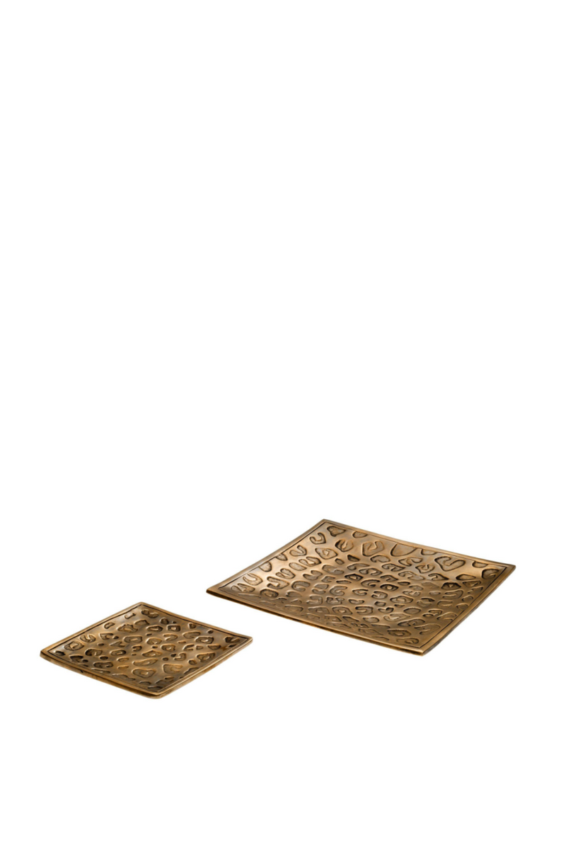 Brass Panther Tray Set | Eichholtz Jaguar | Eichholtzmiami.com