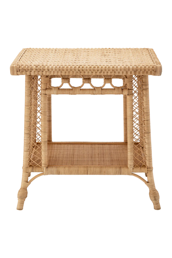 Natural Rattan Side Table | Eichholtz Saba | Eichholtzmiami.com