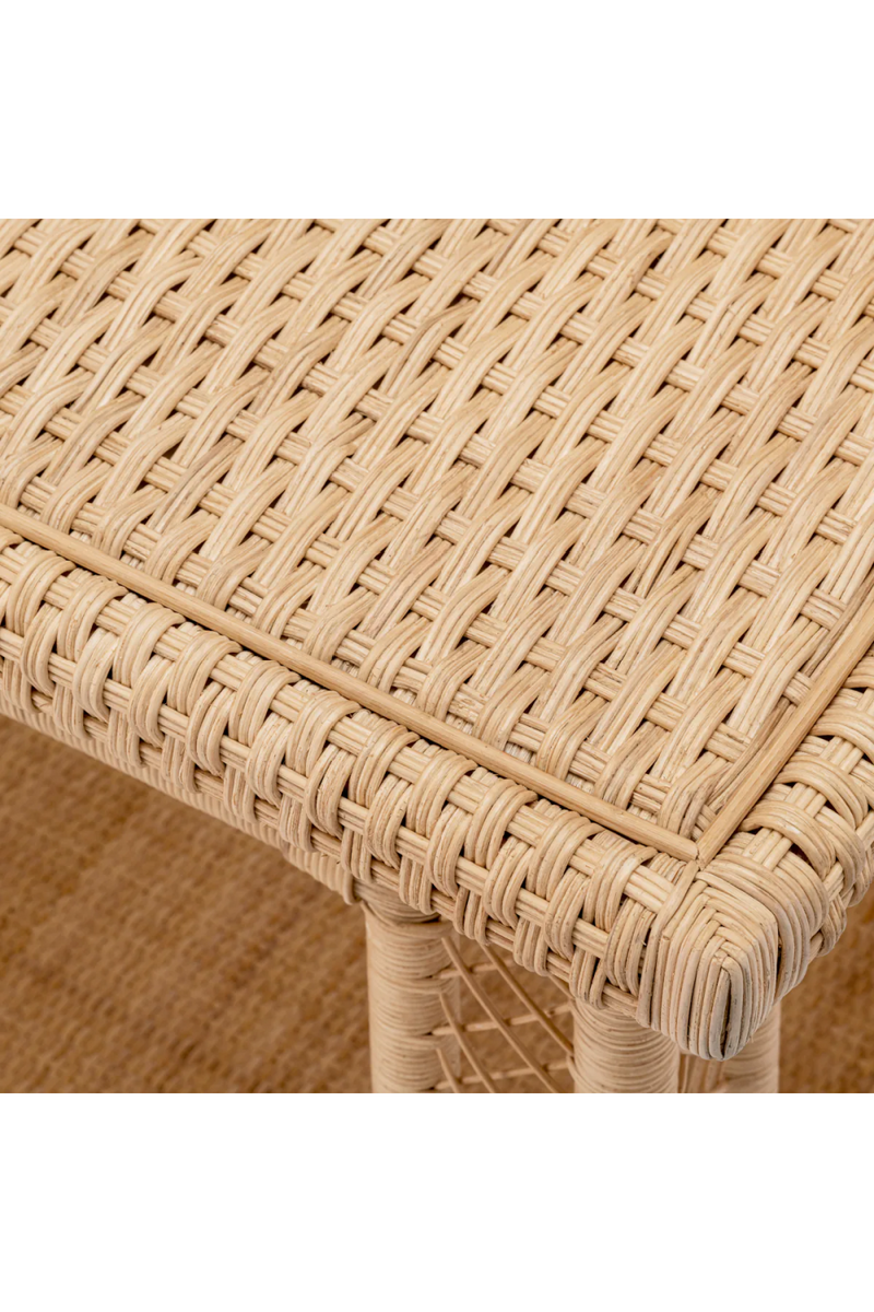 Natural Rattan Side Table | Eichholtz Saba | Eichholtzmiami.com