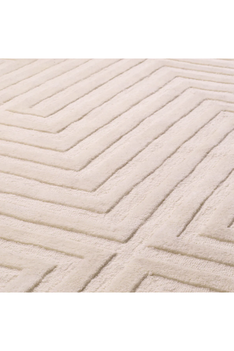 Beige Wool Rug 7' x 10' | Eichholtz Breck | Eichholtz Miami