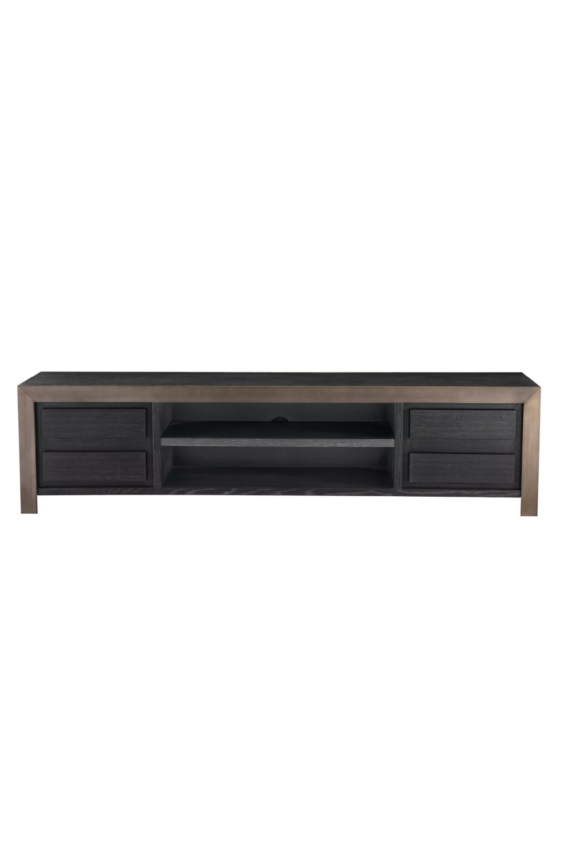 Metallic Framed Wooden TV Cabinet | Eichholtz Talbot | Eichholtzmiami.com