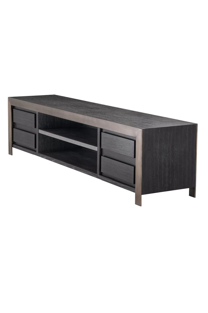 Metallic Framed Wooden TV Cabinet | Eichholtz Talbot | Eichholtzmiami.com