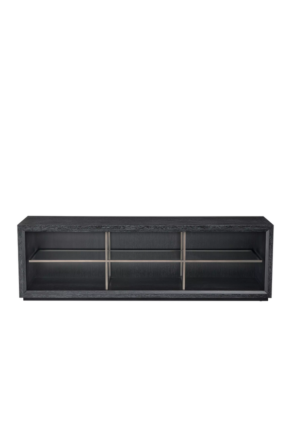 Black Wooden Modern TV Cabinet | Eichholtz Hennessey | Eichholtzmiami.com