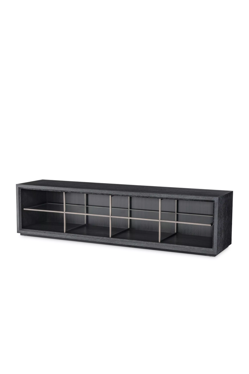 Black Wooden Modern TV Cabinet | Eichholtz Hennessey | Eichholtzmiami.com