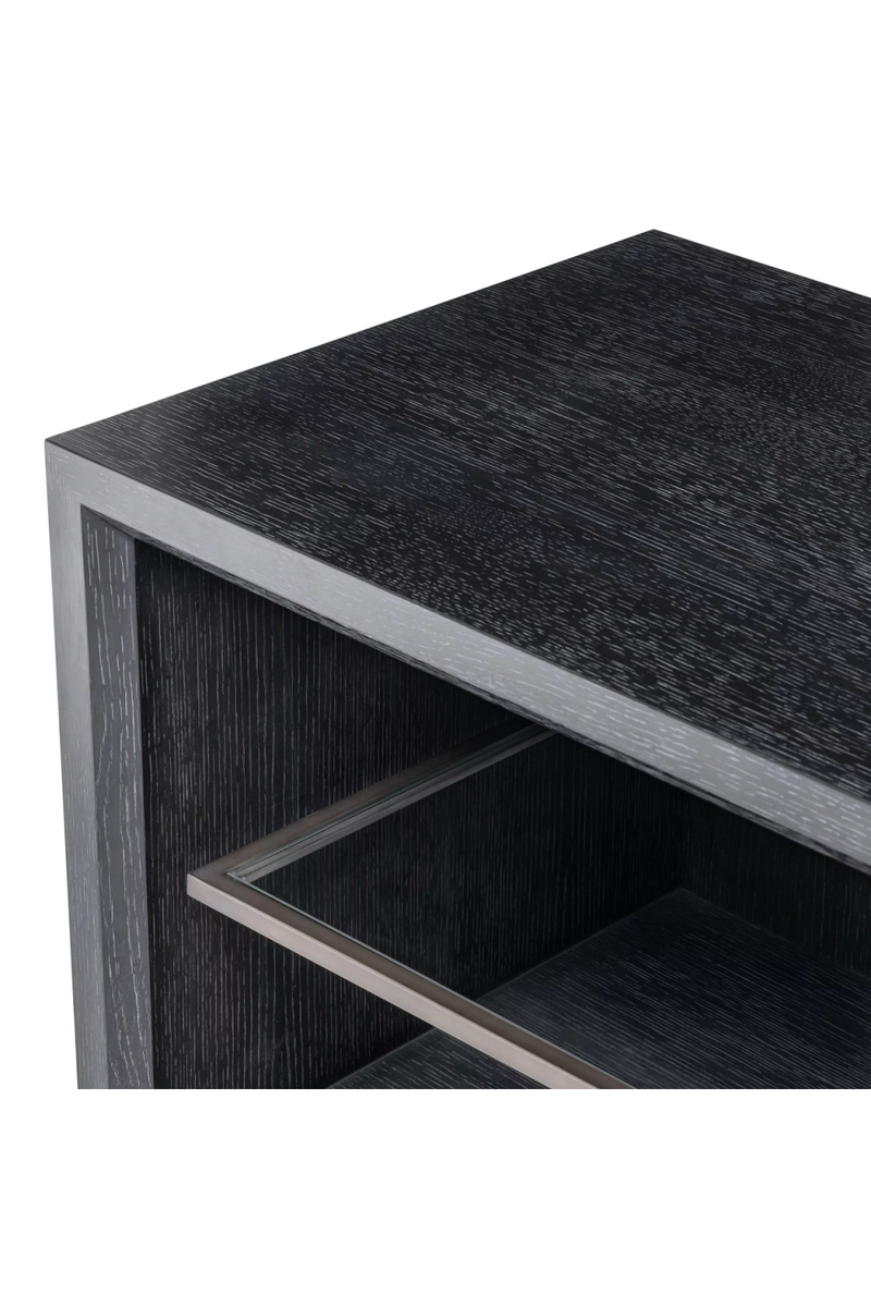 Black Wooden Modern TV Cabinet | Eichholtz Hennessey | Eichholtzmiami.com