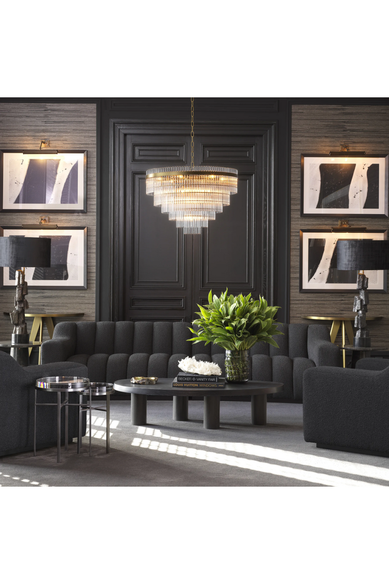 Cascading Glass Rods Chandelier | Eichholtz East | Eichholtz Miami