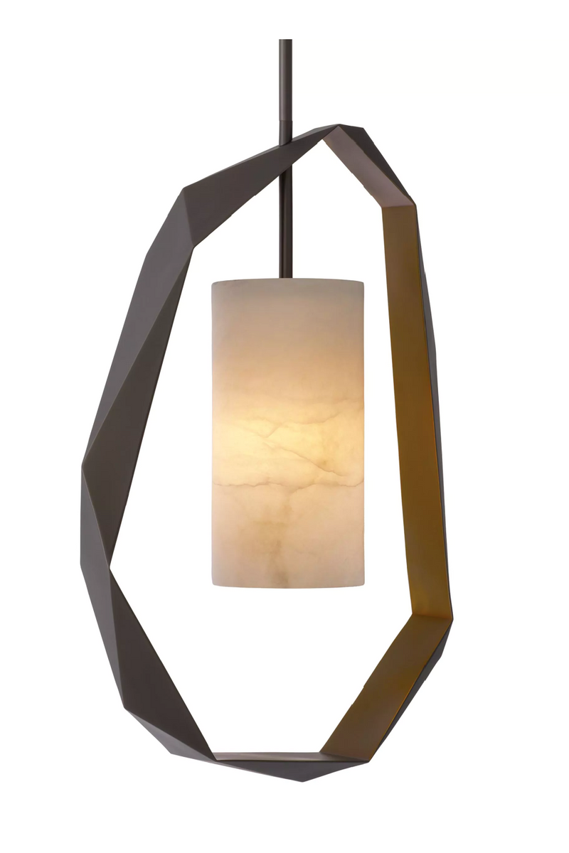 Metal Framed Alabaster Chandelier | Eichholtz Santos | Eichholtzmiami.com