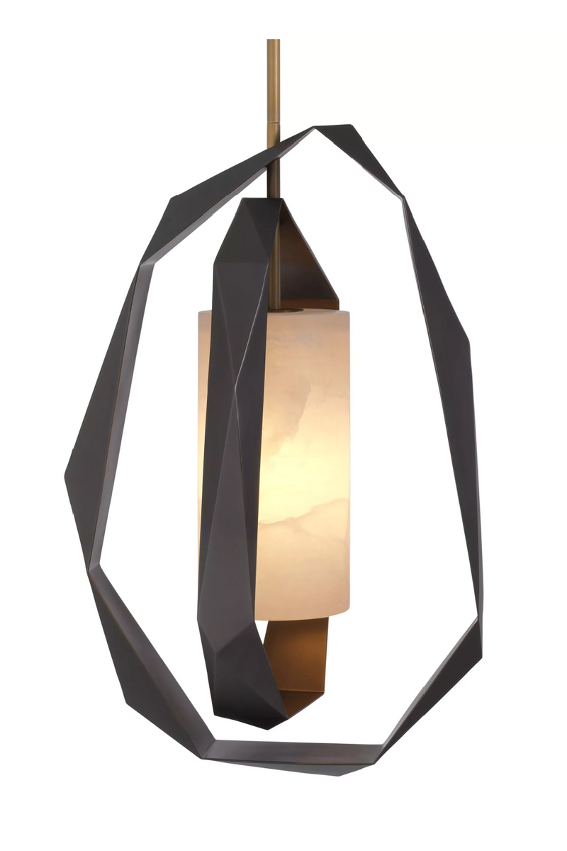 Metal Framed Alabaster Chandelier | Eichholtz Santos | Eichholtzmiami.com