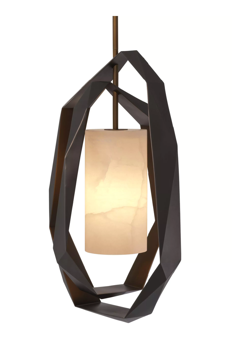 Metal Framed Alabaster Chandelier | Eichholtz Santos | Eichholtzmiami.com