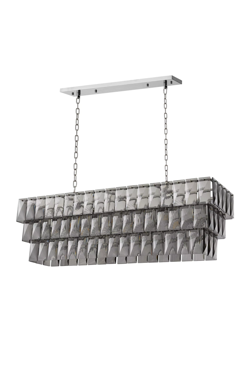 Rectangular Crystals Chandelier | Eichholtz Amazone | Eichholtzmiami.com
