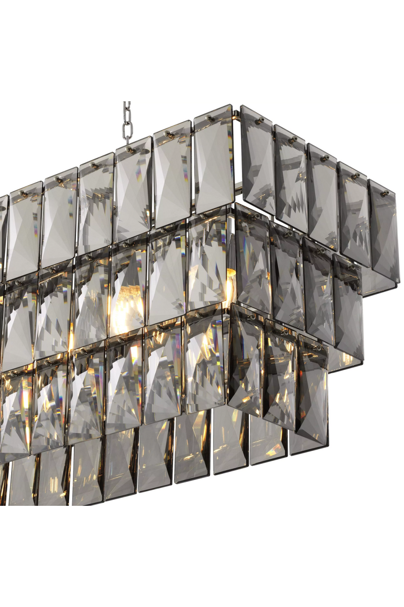 Rectangular Crystals Chandelier | Eichholtz Amazone | Eichholtzmiami.com
