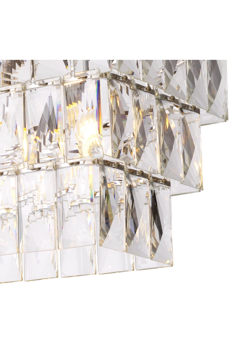 Rectangular Crystals Chandelier | Eichholtz Amazone | Eichholtzmiami.com
