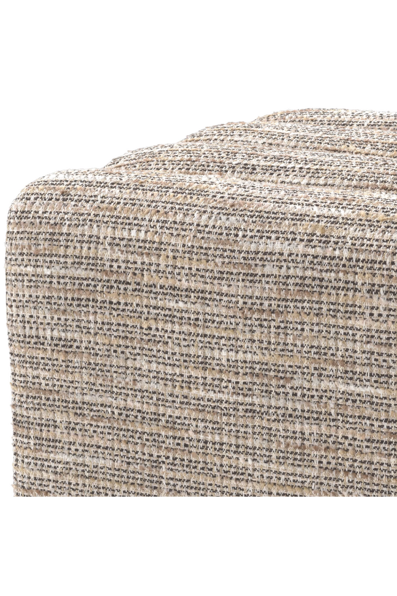 Square Channel Stitched Stool | Eichholtz Bente | Eichholtzmiami.com