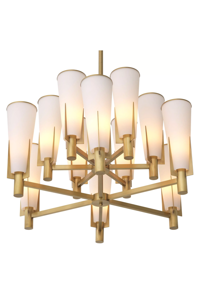 Antique Brass Chandelier | Eichholtz Dino