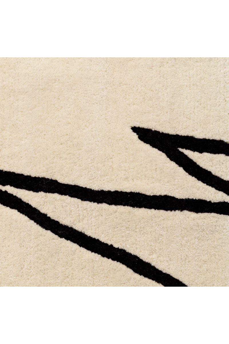 Off White Wool Carpet 10' x 13' | Eichholtz Piccione | Eichholtzmiami.com