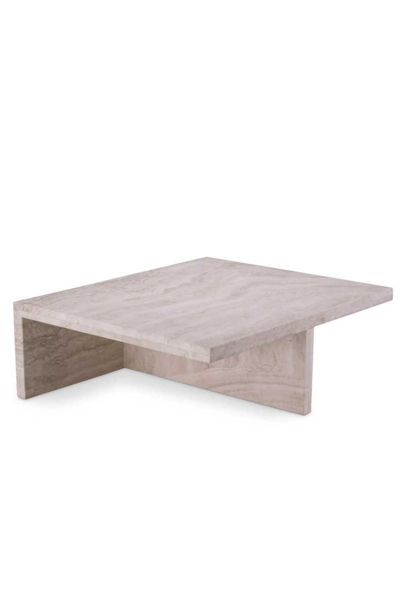 Minimalist Travertine Coffee Table | Eichholtz Amara | Eichholtzmiami.com