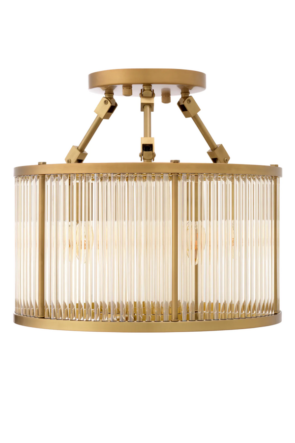 Glass Drum Shaped Ceiling Lamp | Eichholtz  Bernardi S | Eichholtzmiami.com