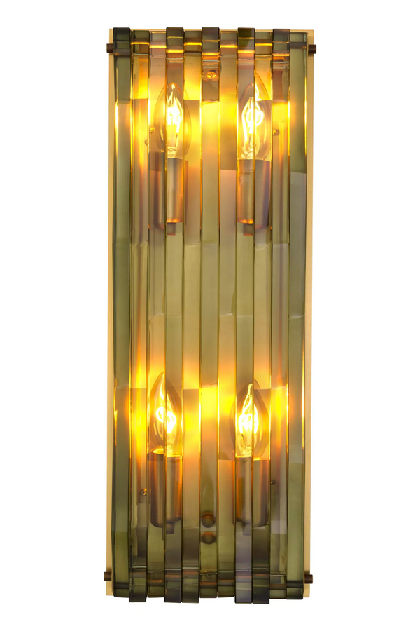 Geometrical Glass Wall Lamp L | Eichholtz Nuvola | OROA TRADE