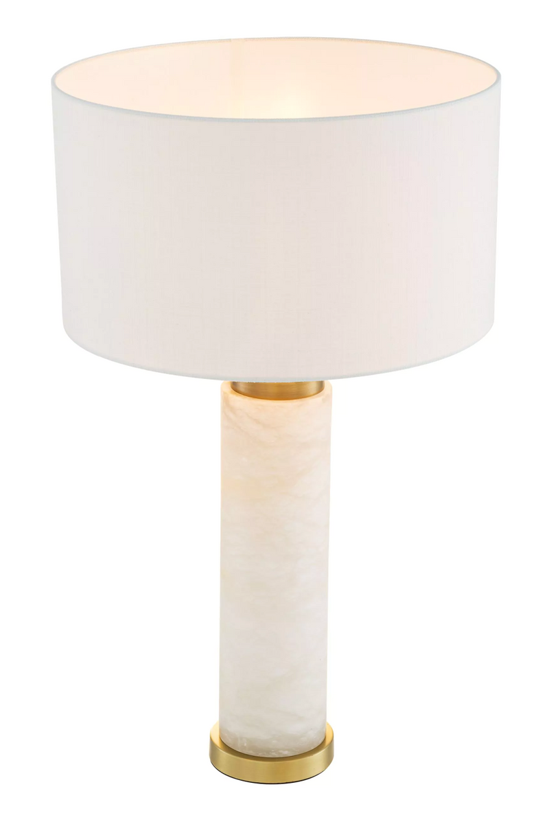 White Drum Shade Table Lamp | Eichholtz Lxry | Eichholtzmiami.com