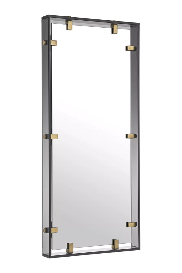 Smoke Glass Framed Mirror | Eichholtz Verona | Eichholtzmiami.com