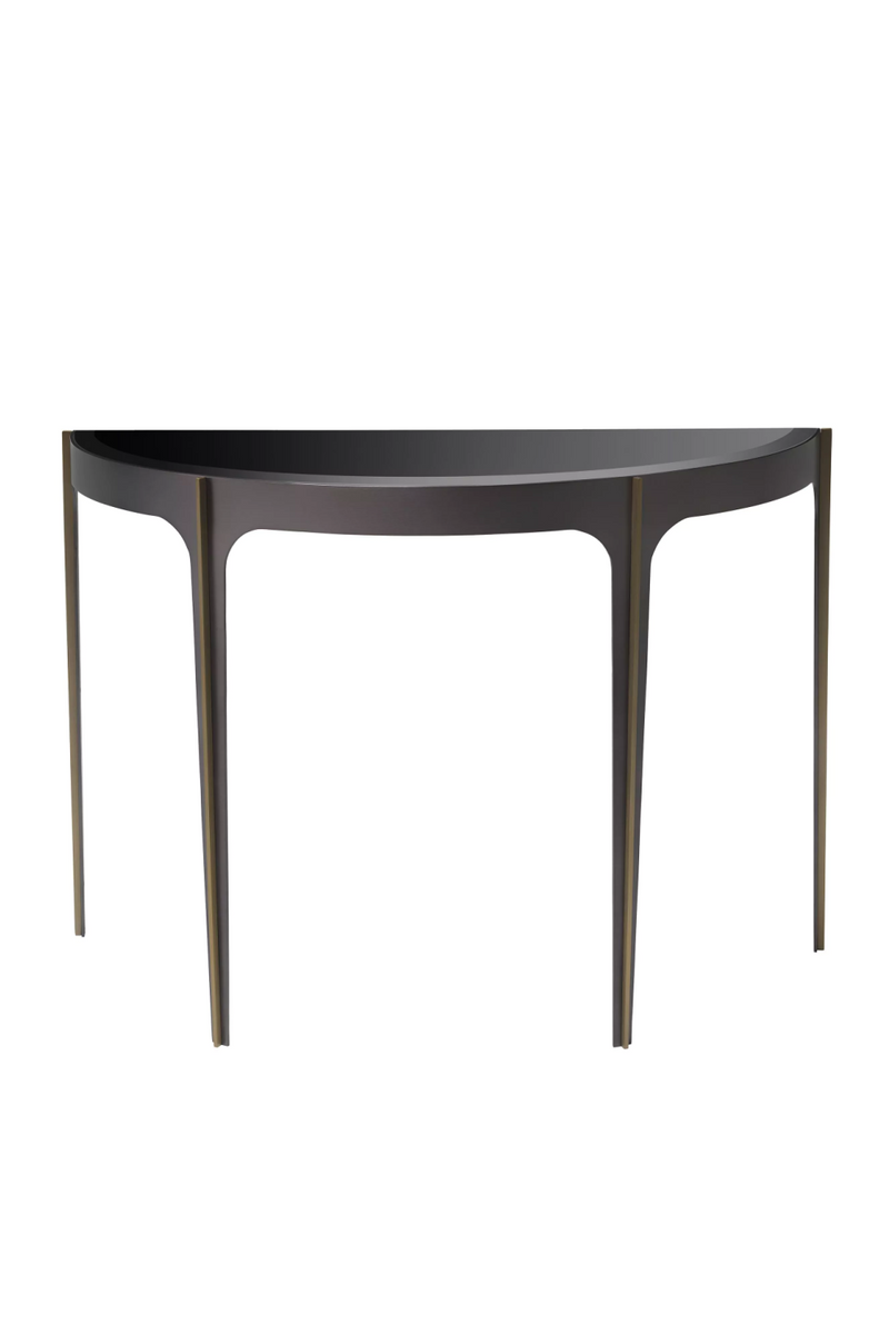 Semi-Circular Glass Console Table | Eichholtz Artemisa | Eichholtzmiami.com