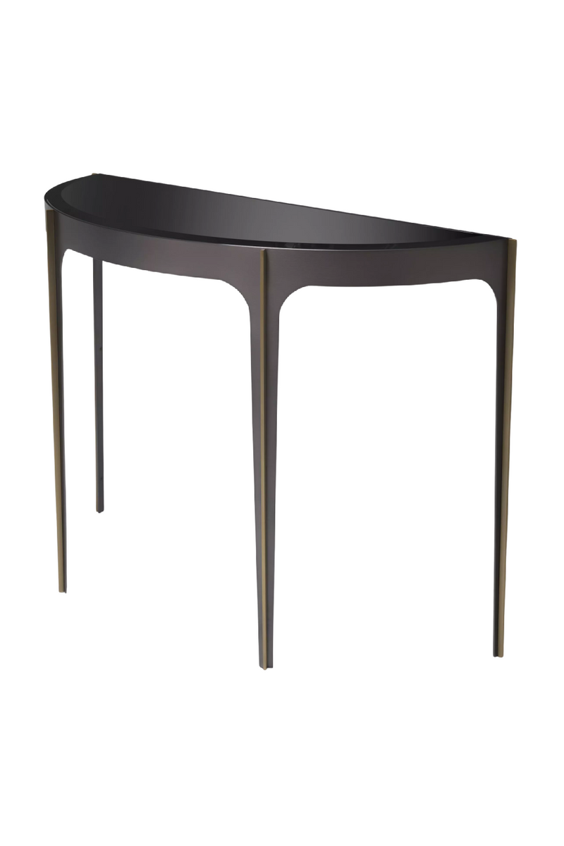 Semi-Circular Glass Console Table | Eichholtz Artemisa | Eichholtzmiami.com