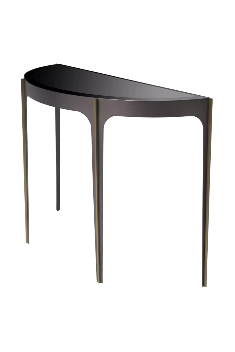 Semi-Circular Glass Console Table | Eichholtz Artemisa | Eichholtzmiami.com